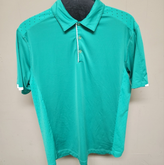 Nike Golf Dri-Fit Tour Performance Men's Size Medium Green Polo Shirt - Picture 1 of 8